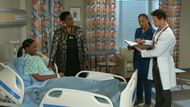 Beyond the Gates: Laura gets some bad news | Image Source: CBS
